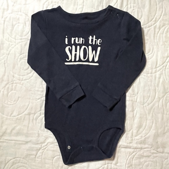 🔖2 Longsleeve Onsies 24 Months Baby B’gosh and Carters - Picture 5 of 8